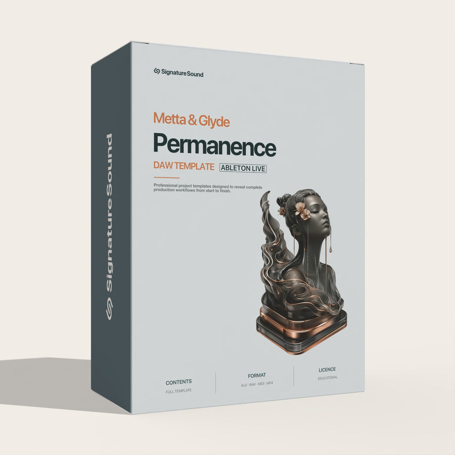Metta & Glyde Permanence Full Project Template [Ableton Live]
