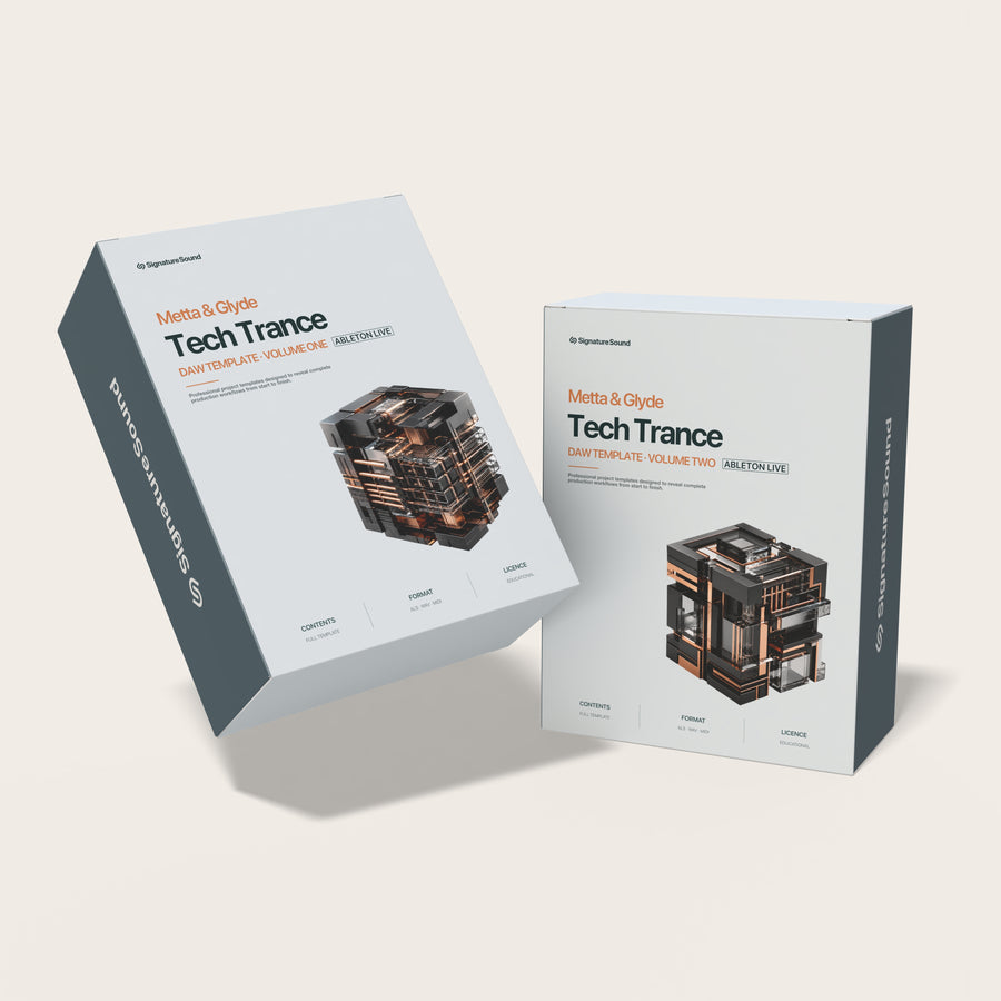 Metta & Glyde Tech Trance Template [Ableton Live] Bundle