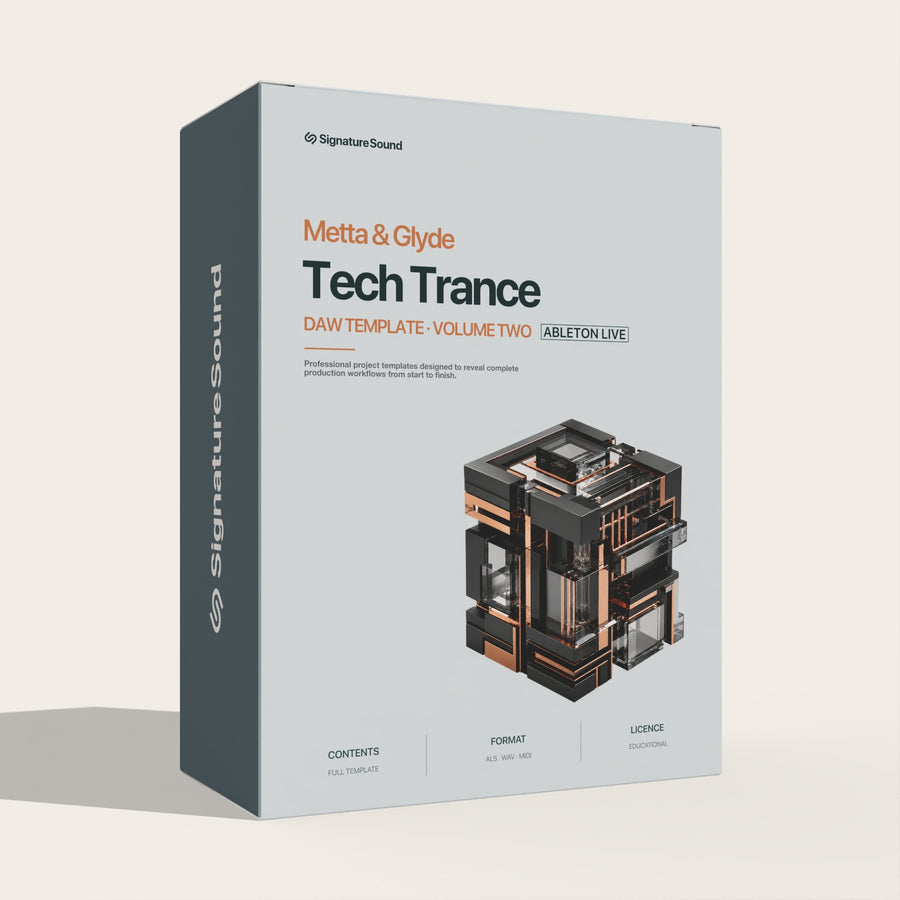 Metta & Glyde Tech Trance Template [Ableton Live] Volume Two