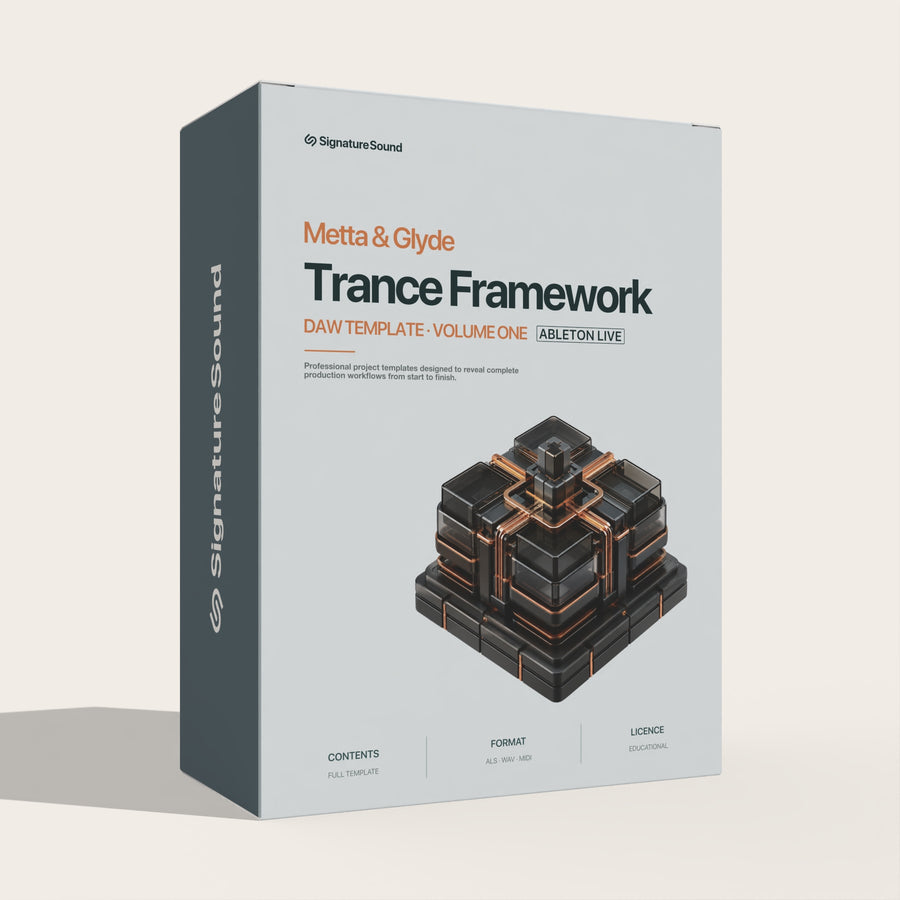 Metta & Glyde Trance Framework Template [Ableton Live] Volume One