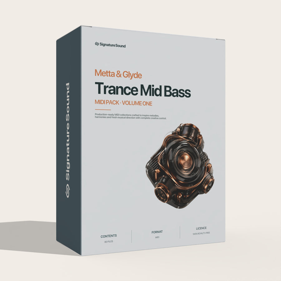 Metta and Glyde Trance Mid Bass [Midi Pack] Volume One