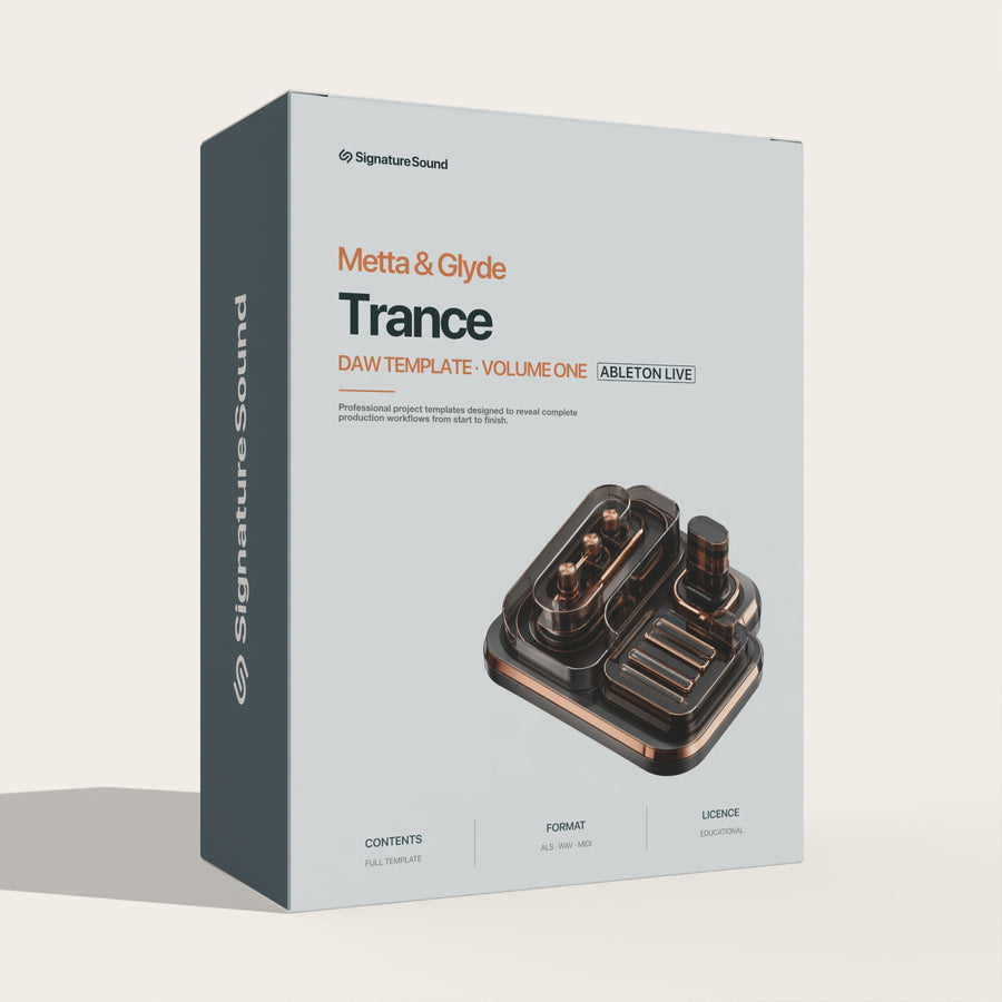 Metta and Glyde Trance Template [Ableton Live] Volume One