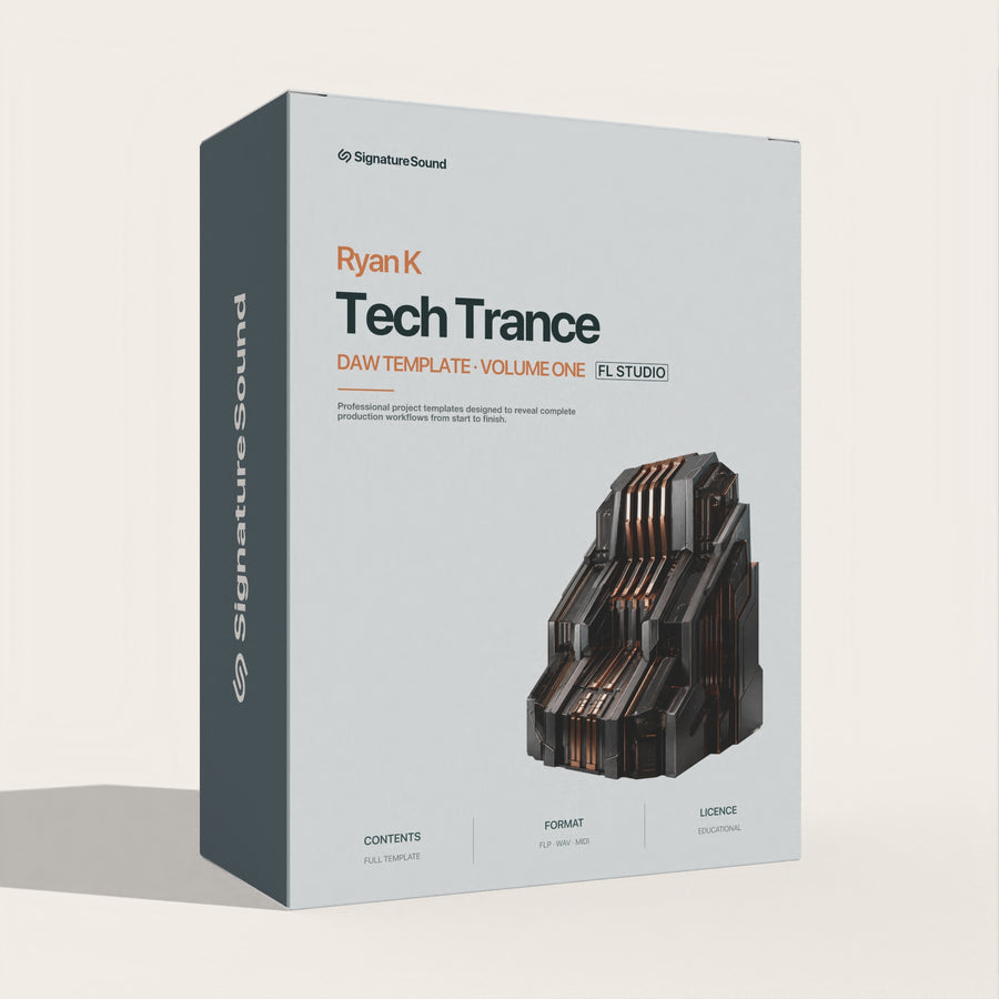 Ryan K Tech Trance Template [FL Studio] Volume One