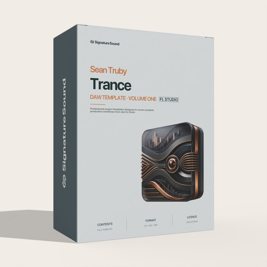 Sean Truby Trance Template [FL Studio] Volume One