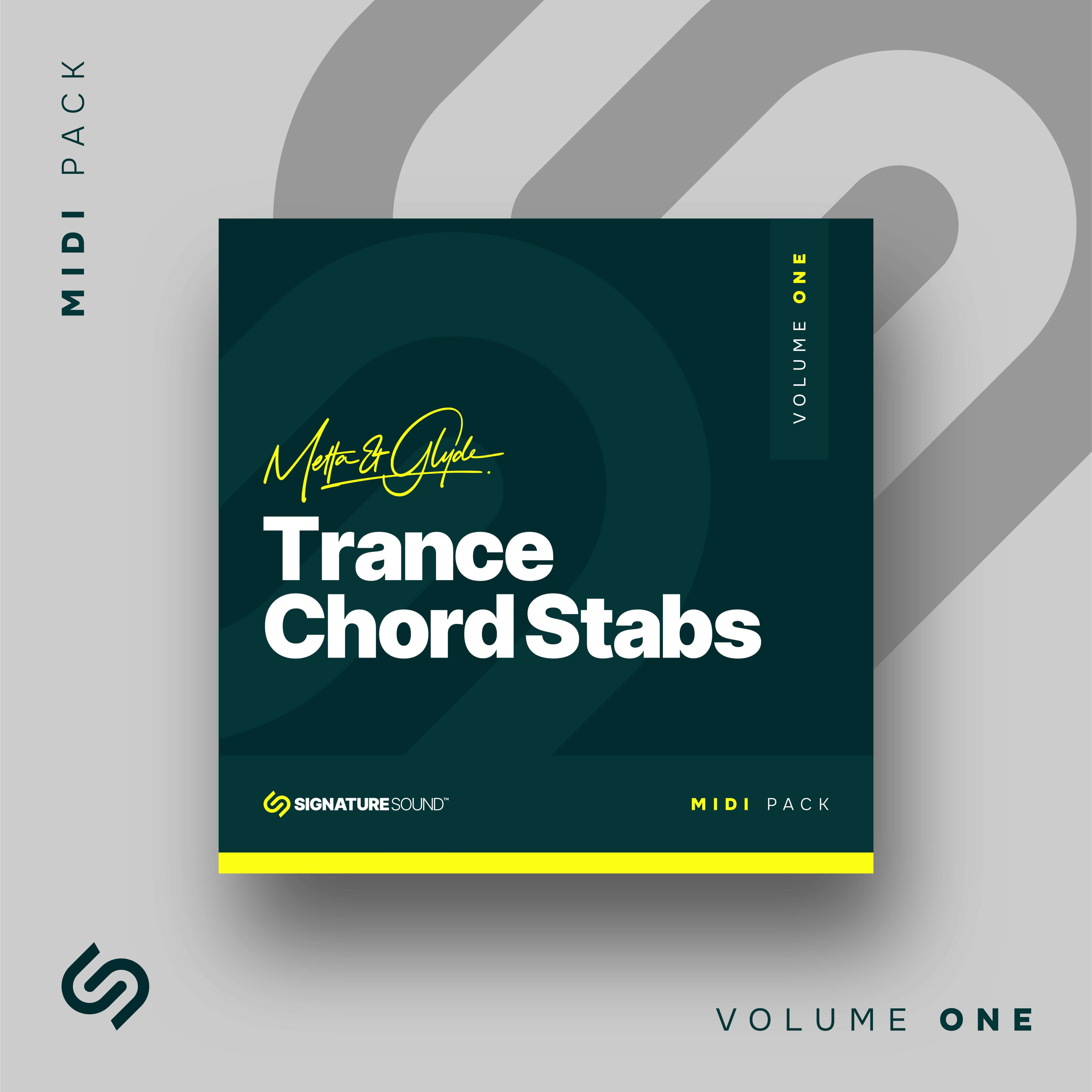 Metta & Glyde Trance Chord Stabs [Midi Pack] Volume One
