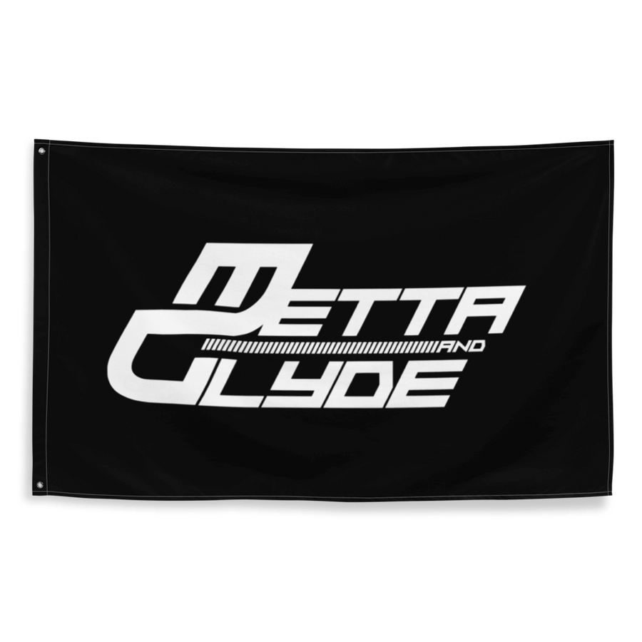 Metta & Glyde Logo Flag