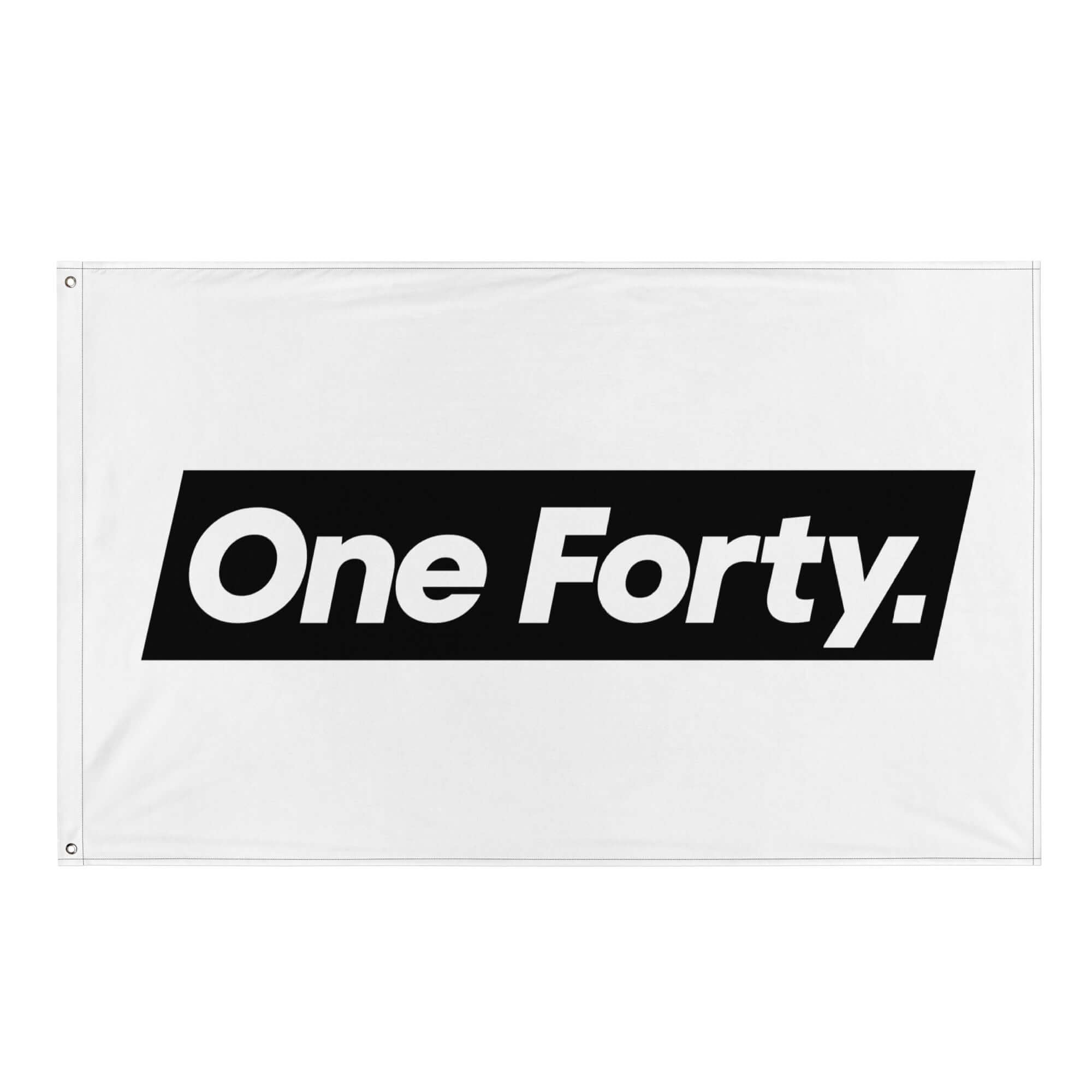 One Forty Logo Flag