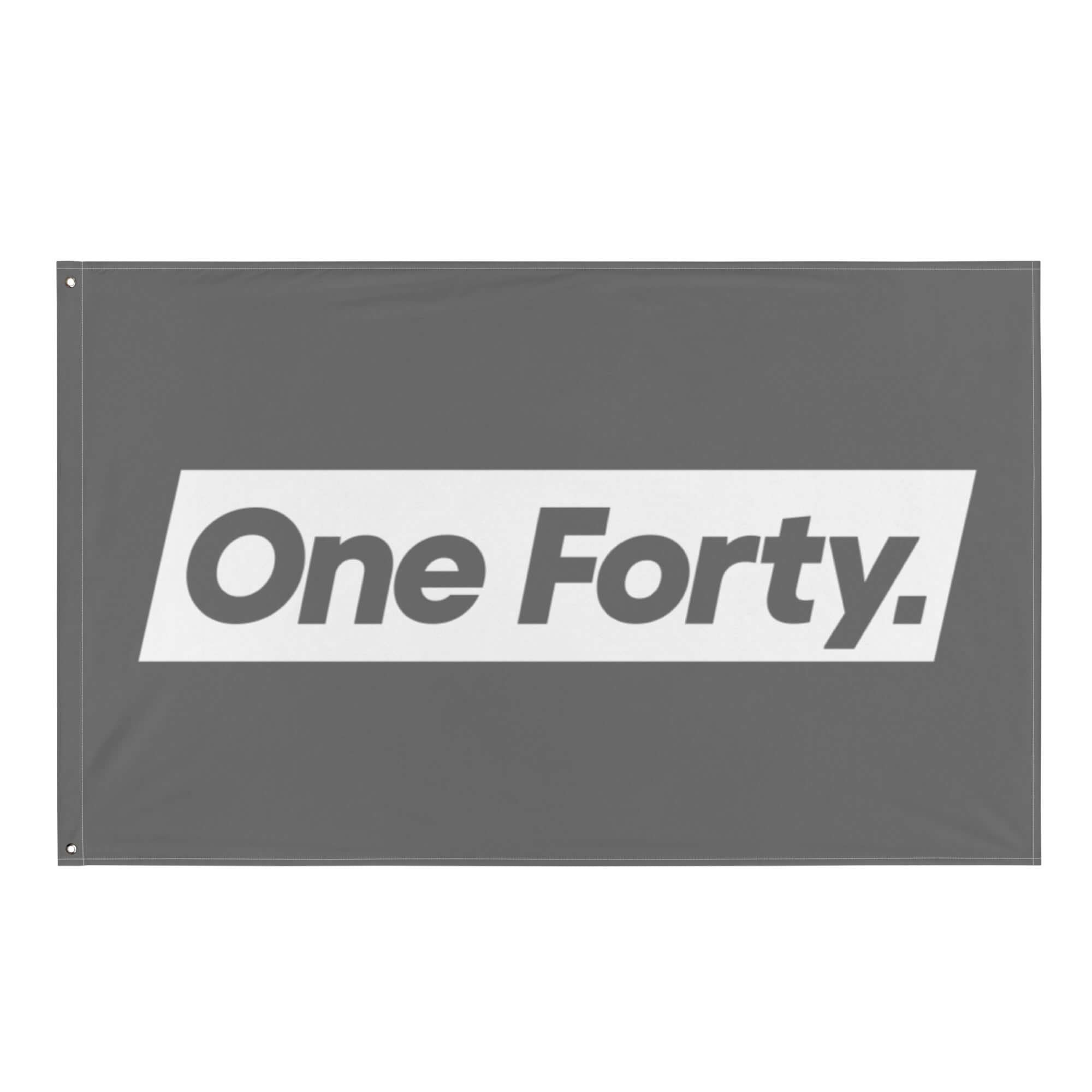 One Forty Logo Flag