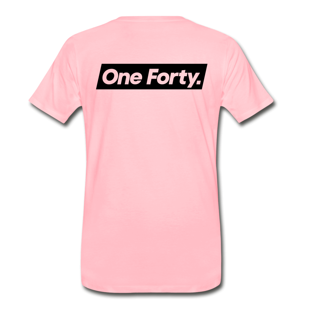 Official Mens One Forty Logo Front & Back Tee